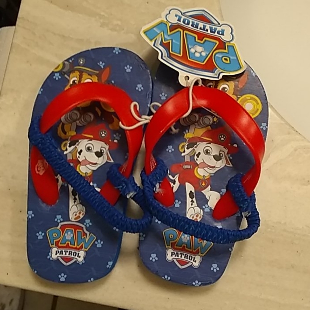 Paw patrol flip flops